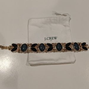 J Crew - Dark Cerulean Opal Black Pink Diamond